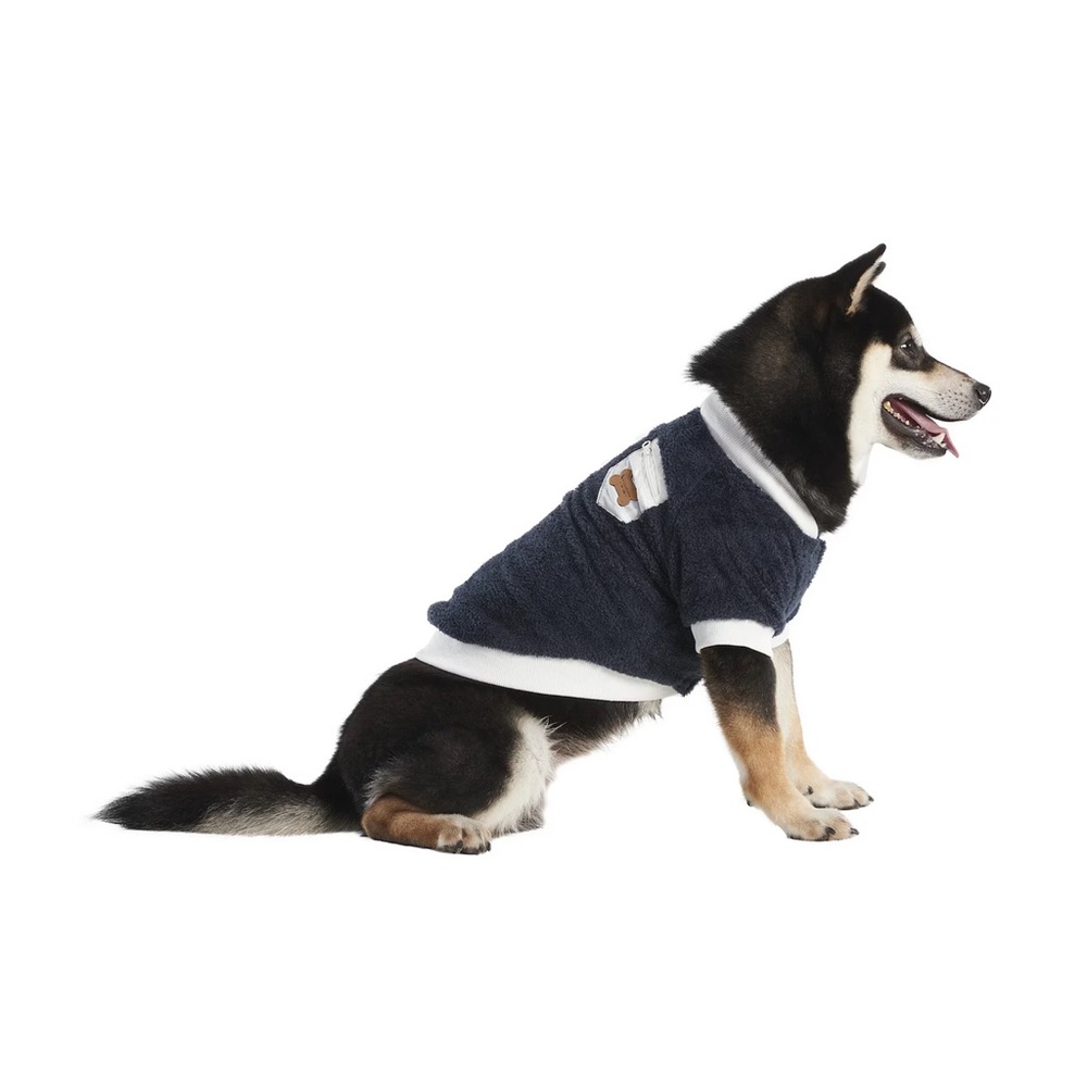 Koolaburra by Ugg Dakota Pet Sweater Navy- Large